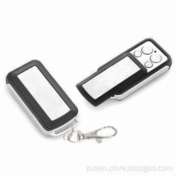 Wireless remote control with 433MHz for security system, garage door, home automation systems